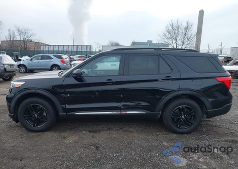 2020 Ford Explorer Xlt z USA, uszkodzony, nr VIN 1FMSK8DH9LGB70916